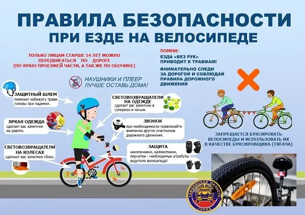 Aturan bersepeda untuk anak di bawah usia 14 tahun
