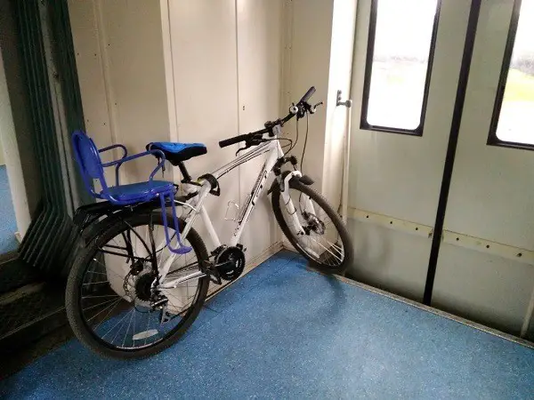 aturan untuk membawa sepeda di kereta api