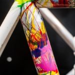 Airbrushing pada sepeda: petunjuk untuk menggambar